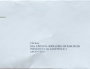 El Gobierno nacional recibió la carta de la Nunciatura Apostólica por las vías habituales