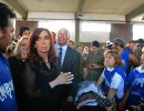 “Unidos y solidarios, entre todos, podemos hacer grandes cosas”, afirmó la Presidenta en La Plata