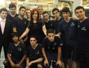 “Vamos a impulsar que todos los libros que compre el Ministerio de Educación sean de industria nacional”, aseguró la Presidenta