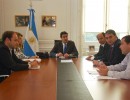 Capitanich recibió a intendentes bonaerenses en Casa de Gobierno