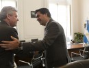 El Jefe de Gabinete se reunió con representantes de Sipar Aceros 