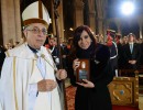La Presidenta encabezó el Tedeum en la Basílica de Luján 