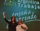 La Presidenta afirmó que busca “darle a todos igualdad de oportunidades para que puedan elegir”