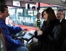 La Presidenta lanzó el Plan de Renovación de la flota de colectivos