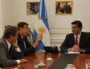 Capitanich recibió al Gobernador de Río Negro