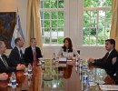 La Presidenta recibió a directivos de la química BASF