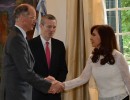 La Presidenta recibió a directivos de la química BASF