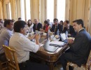 El jefe de Gabinete  recibió a productores arroceros