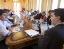 El jefe de Gabinete  recibió a productores arroceros