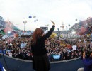 La Presidenta participó de un acto en Velez