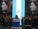 La Presidenta participó de un acto en Velez