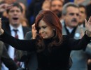 La Presidenta participó de un acto en Velez