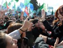 Necesitamos que todos los argentinos unidos, organizados y solidarios, defendamos este modelo, afirmó la Presidenta en San Luis 
