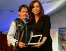 “Vamos a seguir trabajando por este presente, para tener mucho porvenir”, afirmó la Presidenta