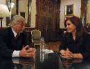 La jefa de Estado recibió a los gobernadores electos de Chaco y Río Negro