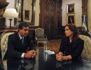 La jefa de Estado recibió a los gobernadores electos de Chaco y Río Negro