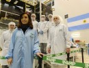 La Presidenta dio comienzo a las pruebas del satélite ArSat-1 en Bariloche