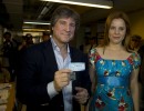 Amado Boudou emitió su voto en las elecciones legislativas