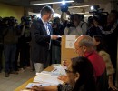 Amado Boudou emitió su voto en las elecciones legislativas