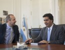 Capitanich recibió al directorio de la Afsca en Casa Rosada 