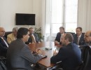 Capitanich recibió al directorio de la Afsca en Casa Rosada 