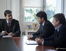El Jefe de Gabinete recibió a empresarios textiles
