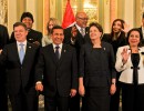 La Presidenta asistió a la asunción de Ollanta Humala en Perú
