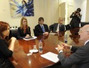 La jefa de Estado recibió al titular del grupo Techint