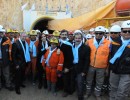 “Si se tratan correctamente los desechos, no hay industria que no sea sustentable”, afirmó la jefa de Estado al inaugurar una mina en Santa Cruz
