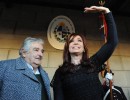 “El camino es la unidad”, aseguró Cristina Fernández al dejar inaugurado el tren que une Argentina y Uruguay
