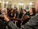 La Jefa de Estado recibió a artistas de SADAIC