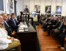 “Hoy tenemos que festejar que hay más democracia para los 40 millones de argentinos”, afirmó Boudou