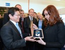 La Presidenta anunció que la desocupación descendió al 7,2%