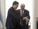 Jorge Capitanich se reunió con autoridades del Mercado Central