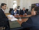 Jorge Capitanich se reunió con autoridades del Mercado Central