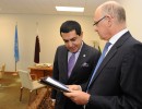 Argentina apoya el diálogo, falta Gran Bretaña, afirmó Timerman en la ONU