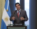 Los argentinos queremos vivir en paz y armonía, afirmó Capitanich en Casa Rosada