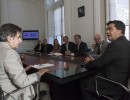 El Jefe de Gabinete se reunió con el embajador del Reino Unido de Arabia Saudita