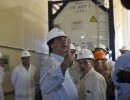 Capitanich y De Vido visitaron la central nuclear Atucha II