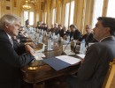 Capitanich recibió a representantes de la Bolsa de Comercio