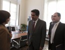 Capitanich recibió a del Banco de Desarrollo de America Latina, en Casa Rosada