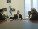 El jefe de Gabinete recibió a autoridades de CONSUDEC