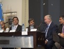 El Jefe de Gabinete encabezó el acto de lanzamiento de la transmisión del Mundial de fútbol Brasil 2014 