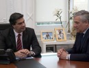 El Jefe de Gabinete recibió al vicepresidente de la Comisión Europea