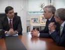 El Jefe de Gabinete recibió al vicepresidente de la Comisión Europea