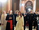 La Presidenta participó del Tedeum del 25 de mayo en la Catedral Metropolitana