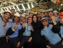 En Zárate, la Presidenta pidió “solidaridad para llegar a los que todavía faltan” 