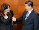 La Presidenta se reunió con su par de China y afirmó que se reforzarán los lazos de cooperación entre ambas naciones