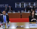 La Presidenta destacó la necesidad de regular los mercados financieros ante empresarios del foro del Business 20