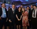 La Jefa de Estado asistió a la cena de despedida de Sebastián Piñera en Chile
